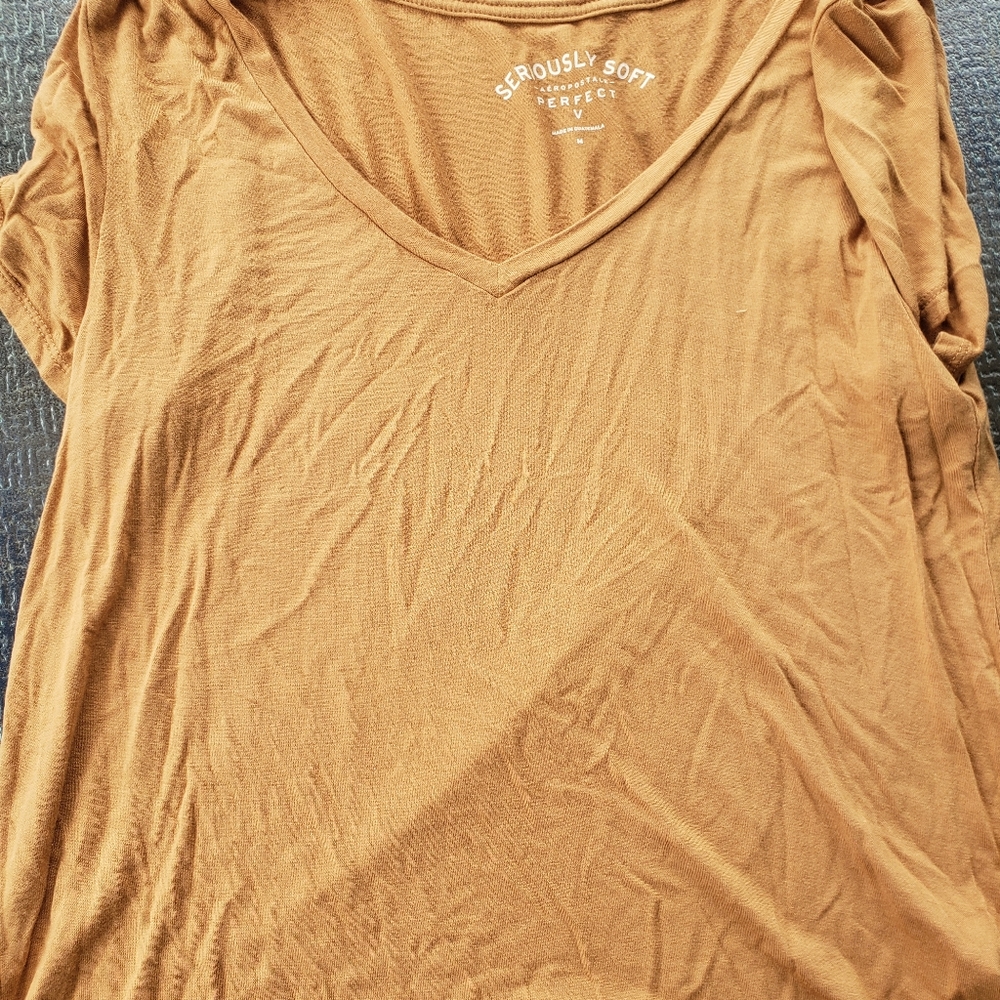 Yellow Womens Medium, Aeropostal Soft T-shirt